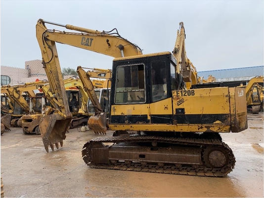 CAT E120B 312B 사용된 무한궤도 굴착기 세미 자동차 6660 밀리미터
