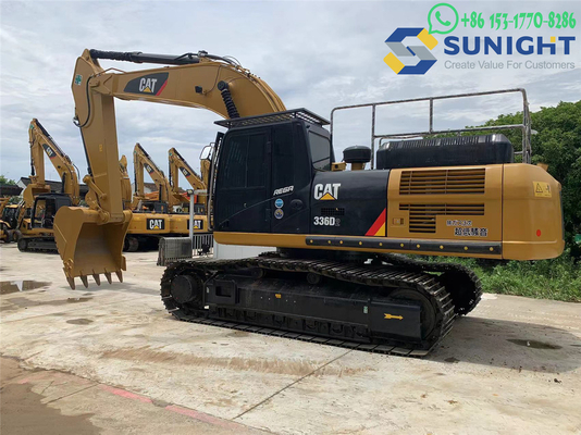 Caterpillar 336D 사용 된 발굴기 원본 크롤러 CAT 336D 350 3150 336D Caterpillar 기계