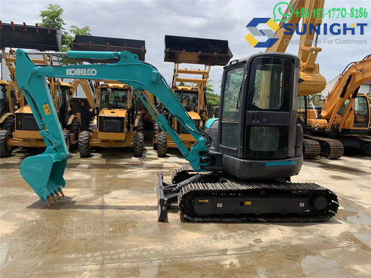 사용 된 5.5톤 KOBELCO Sk55 발굴기 좋은 상태