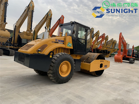 High Efficiency Single Drum 14 Ton Vibratory Road Roller XS143J