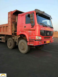 380hp 40 톤 덤프 트럭, 12 타이어 초침 소형 덤프 트럭 ISO 승인