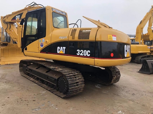 수입된 사용된 애벌레 무한궤도 굴착기 CAT 320C명