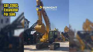 CAT 320CL 굴삭기 출력 및 성능